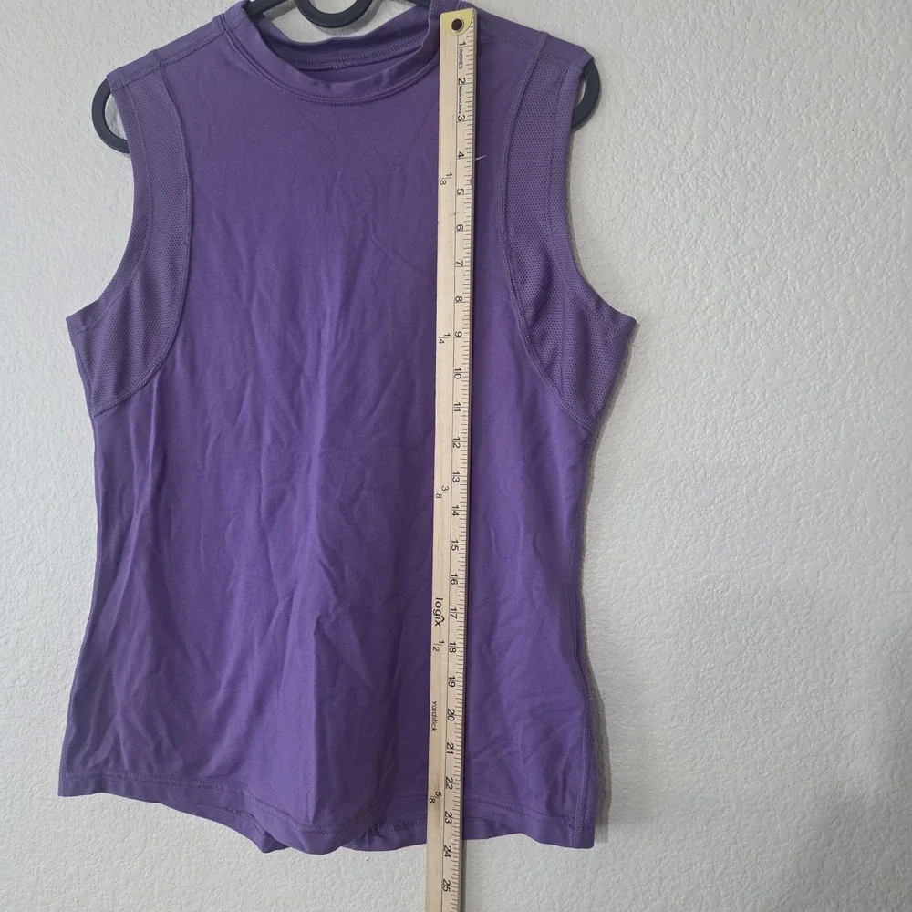 NIKE  fitdry Women's Athletic DryFit Tank Top Running Size Med Purple